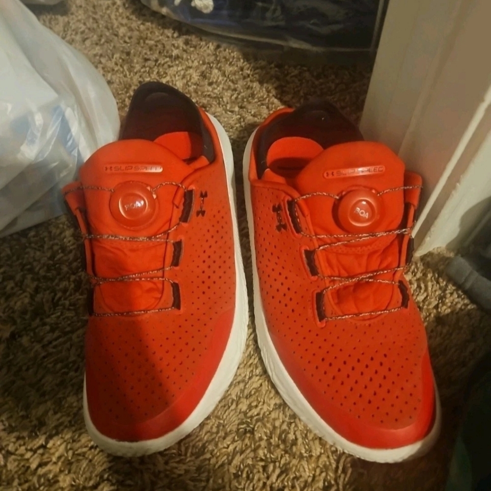 Under Armour UA SlipSpeed Training NB Unisex Shoes Red Mens Size 8 3026197-601